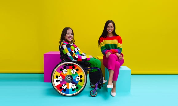 Disney x Izzy Wheels -Mickey Colour Wheel - (Sister Duo)